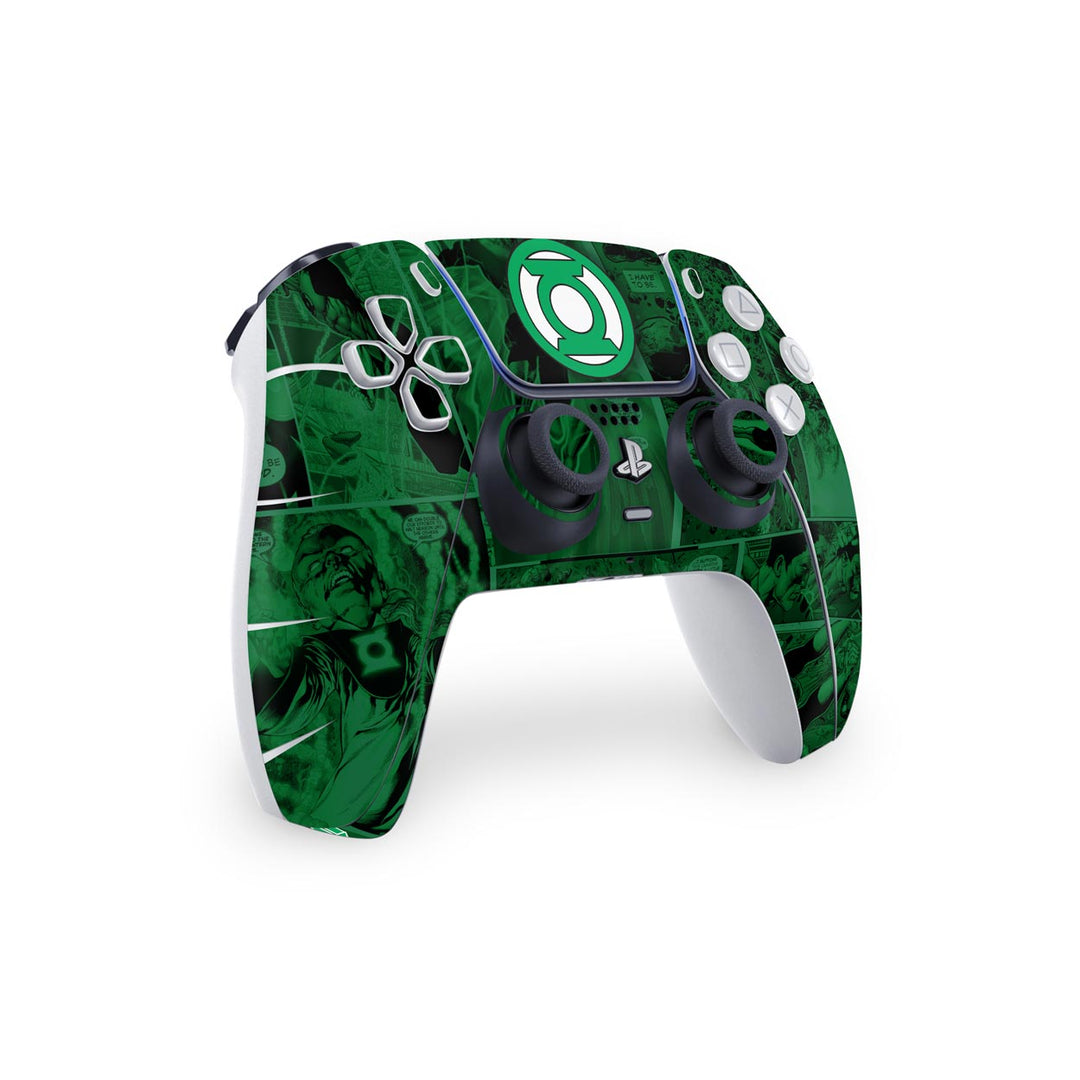 Skin Anti-Rage PS5 Controle - Lanterna Verde Comics - Pop Arte Skins - foto 2
