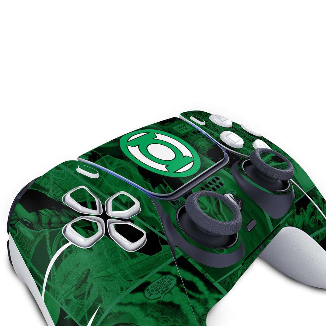Skin Anti-Rage PS5 Controle - Lanterna Verde Comics - Pop Arte Skins - foto 4
