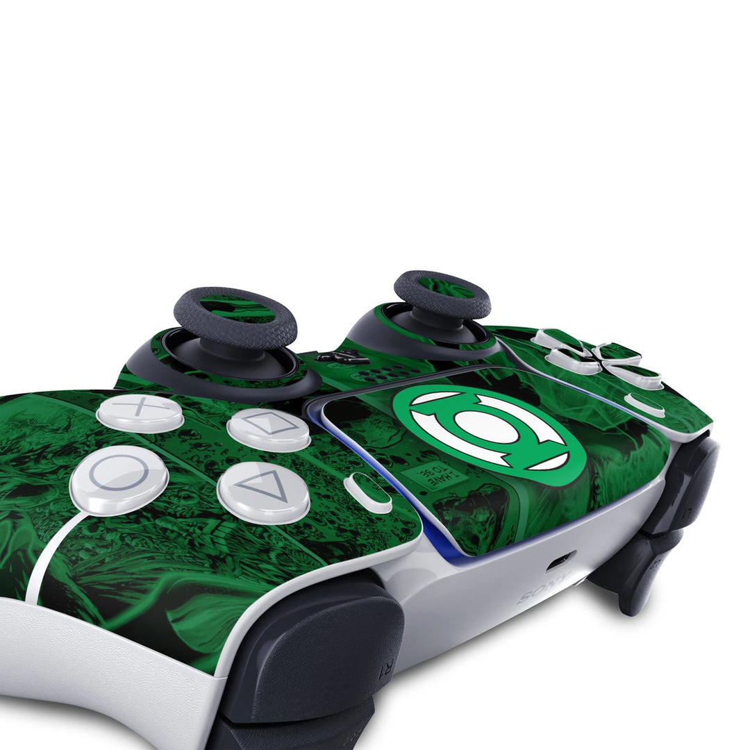 Skin Anti-Rage PS5 Controle - Lanterna Verde Comics - Pop Arte Skins - foto 5