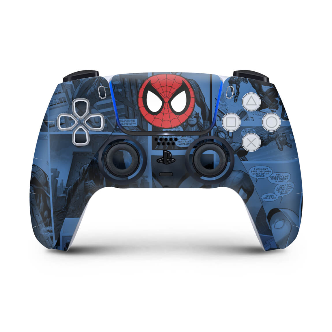 Skin Anti-Rage PS5 Controle - Homem-Aranha Spider-Man Comics