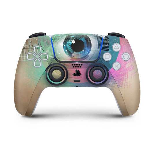 Skin Anti-Rage PS5 Controle - Abstrato #89