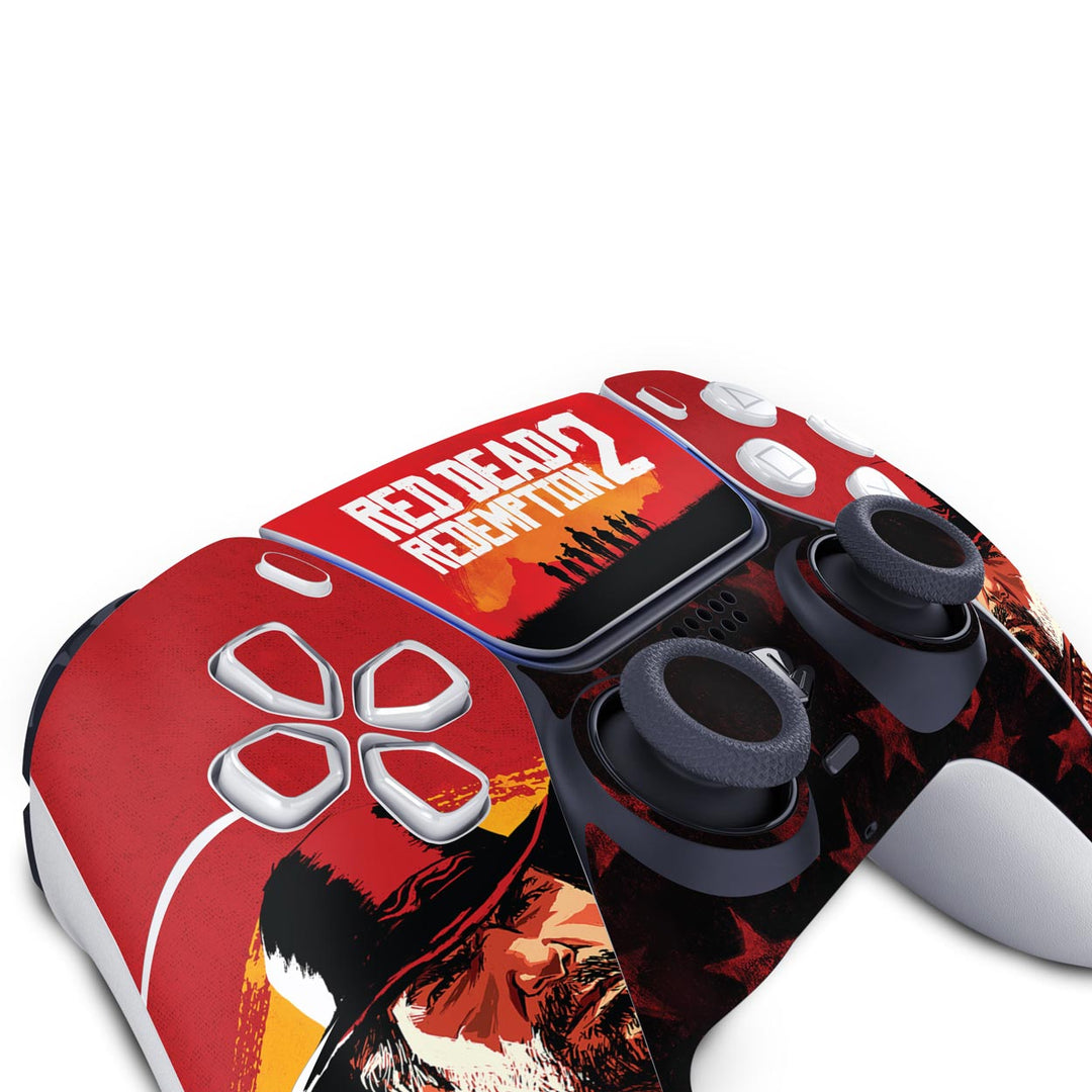 Skin Anti-Rage PS5 Controle - Red Dead Redemption 2 - Pop Arte Skins - foto 4