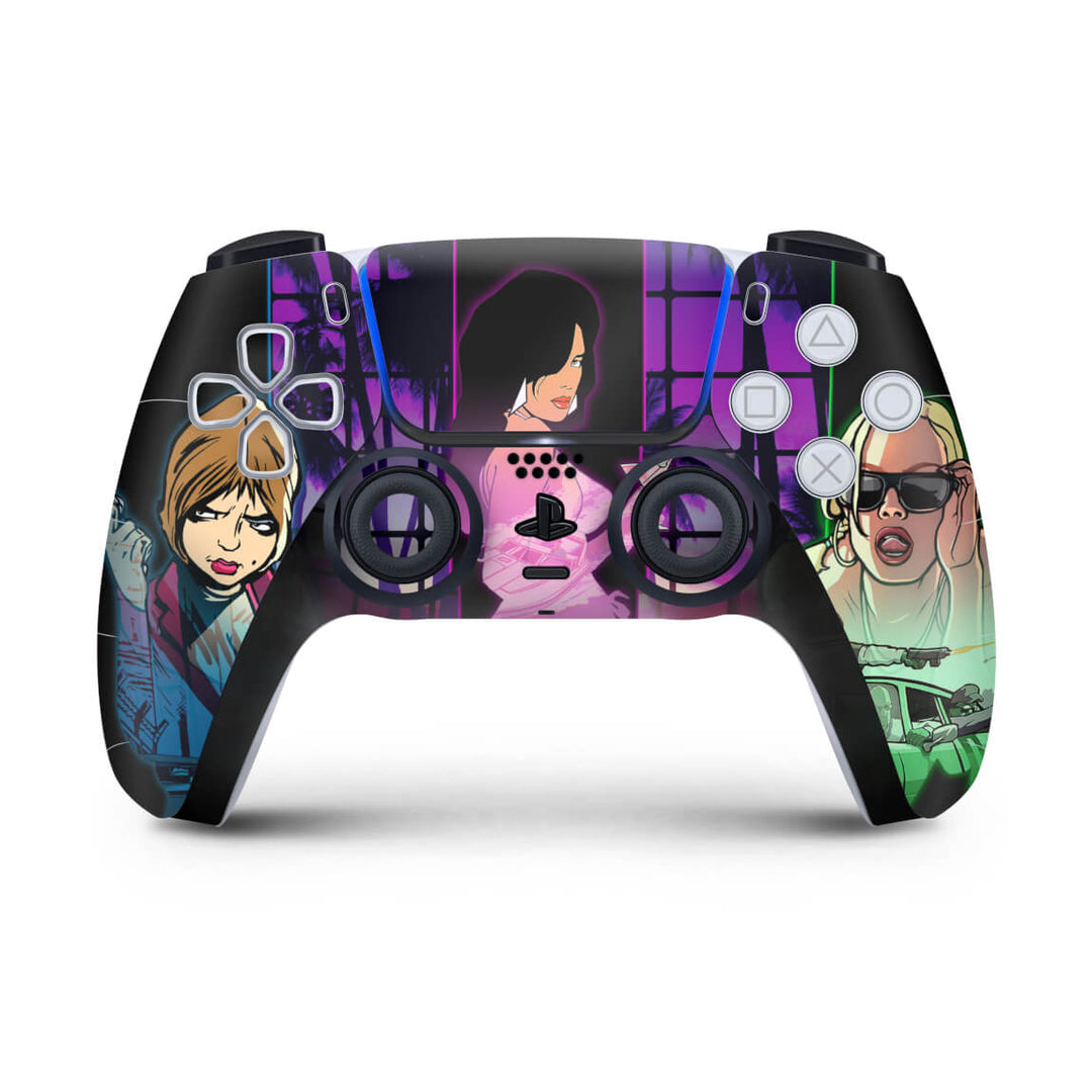Skin Anti-Rage PS5 Controle - GTA The Trilogy