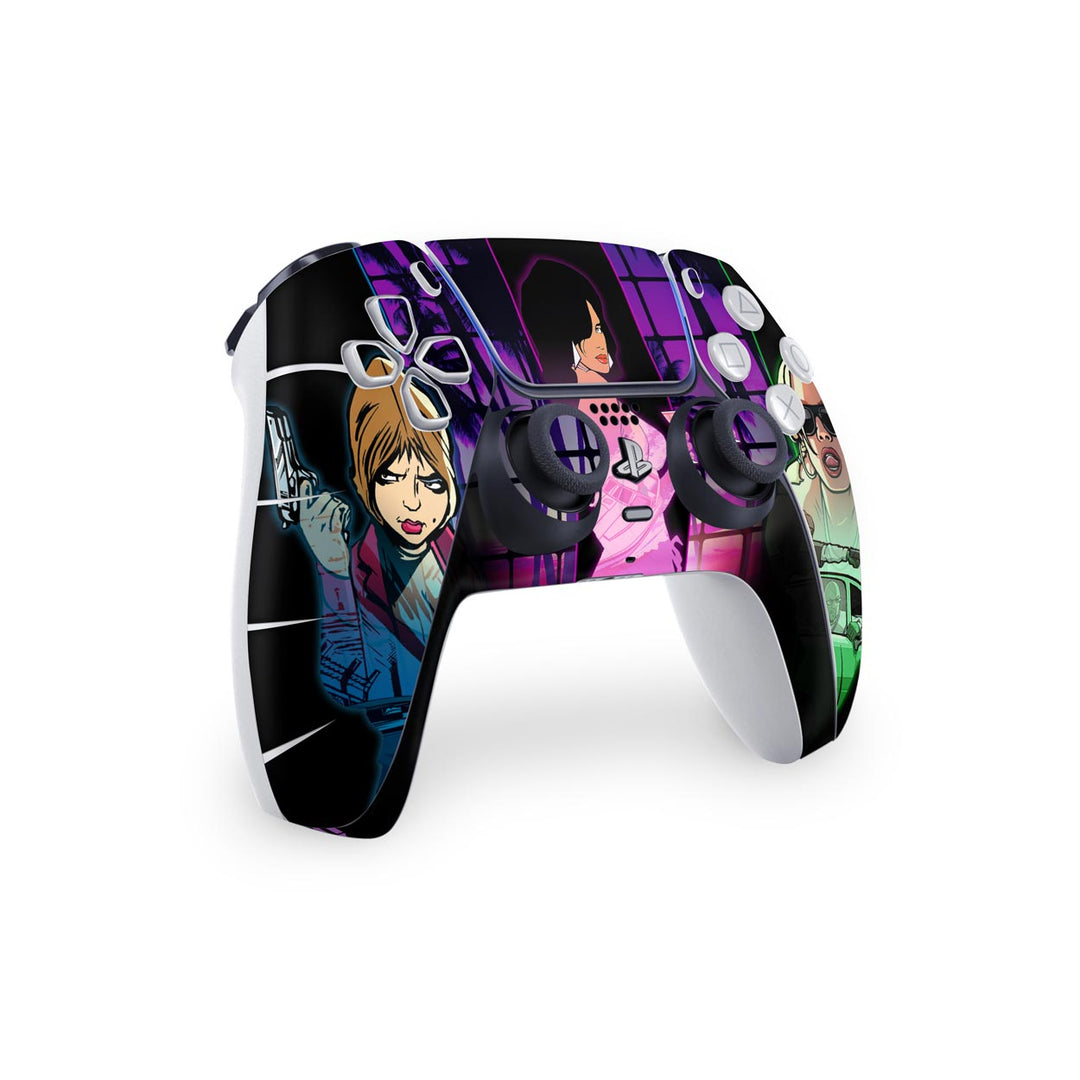 Skin Anti-Rage PS5 Controle - GTA The Trilogy - Pop Arte Skins - foto 2