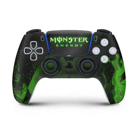 Skin Anti-Rage PS5 Controle - Monster Energy Drink