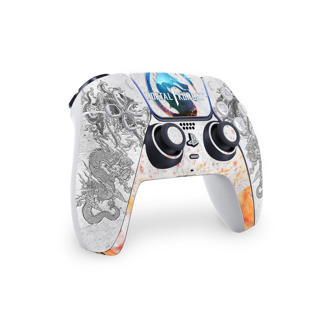 Skin Anti-Rage PS5 Controle - Mortal Kombat 1 - Pop Arte Skins - foto 2