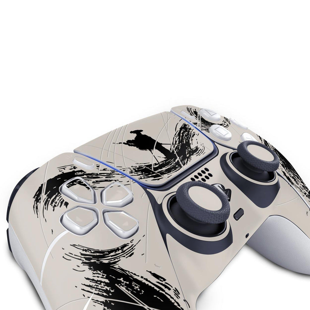 Skin Anti-Rage PS5 Controle - Ghost Of Yotei - Pop Arte Skins - foto 4