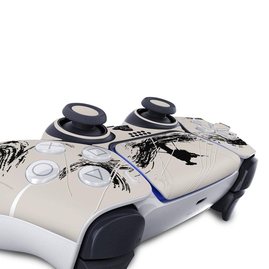 Skin Anti-Rage PS5 Controle - Ghost Of Yotei - Pop Arte Skins - foto 5