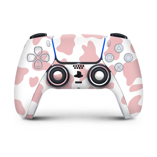 Skin Anti-Rage PS5 Controle - Vaquinha Rosa