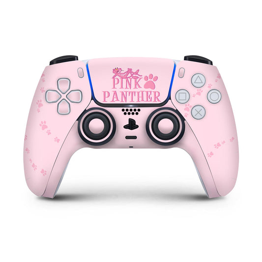 Skin Anti-Rage PS5 Controle - Pantera Cor de Rosa