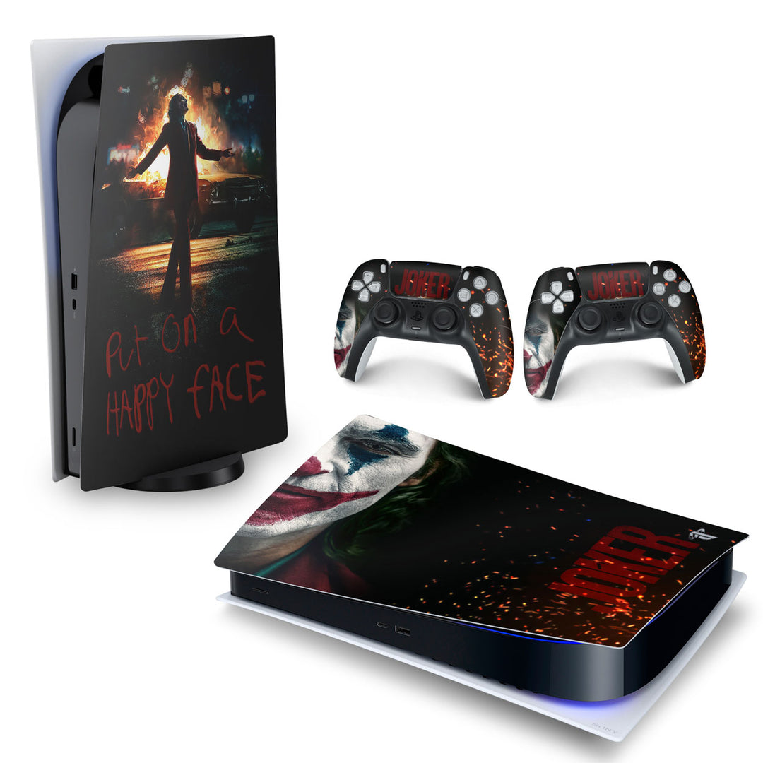 Skin Anti-Rage PS5 Fat Horizontal - Joker Filme - Pop Arte Skins - foto 4
