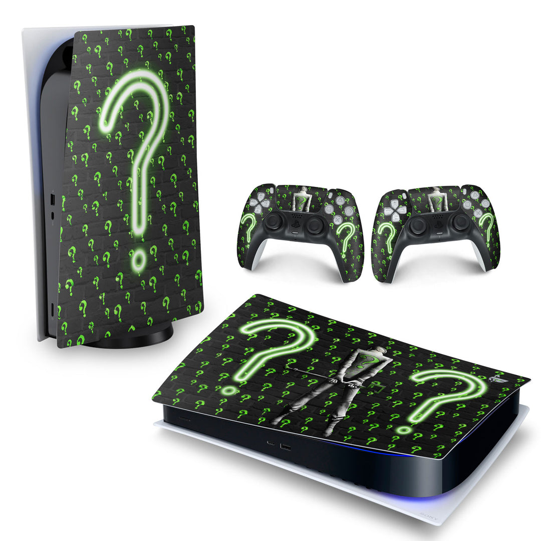 Skin Anti-Rage PS5 Fat Horizontal - Charada - Pop Arte Skins - foto 3