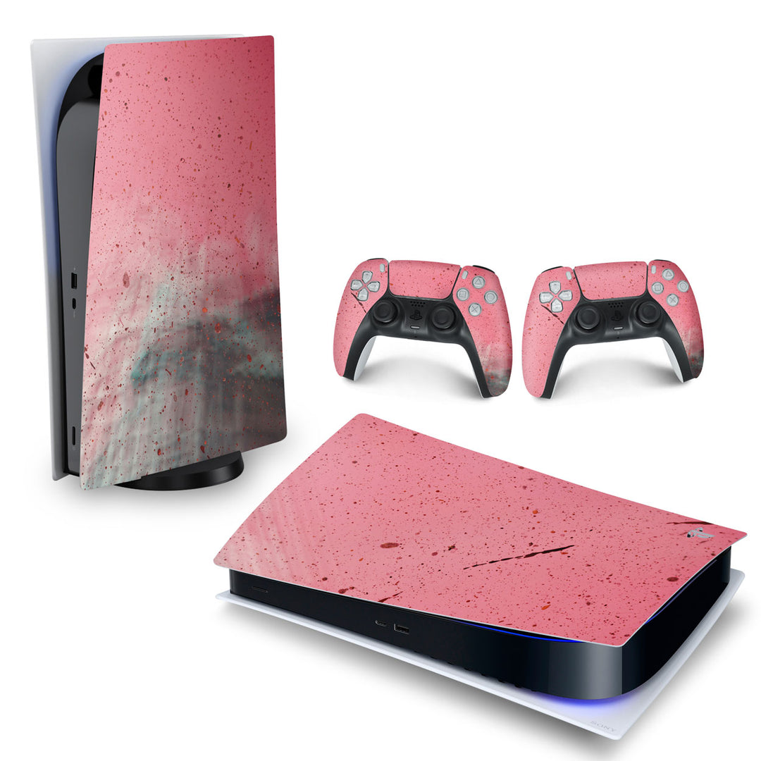 Skin Anti-Rage PS5 Fat Horizontal - Abstrato #99 - Pop Arte Skins - foto 4