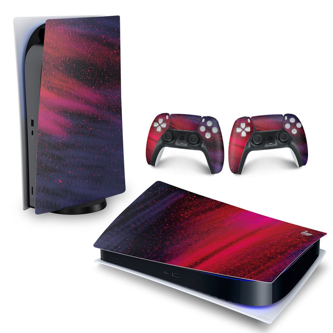 Skin Anti-Rage PS5 Fat Horizontal - Abstrato #101 - Pop Arte Skins - foto 4