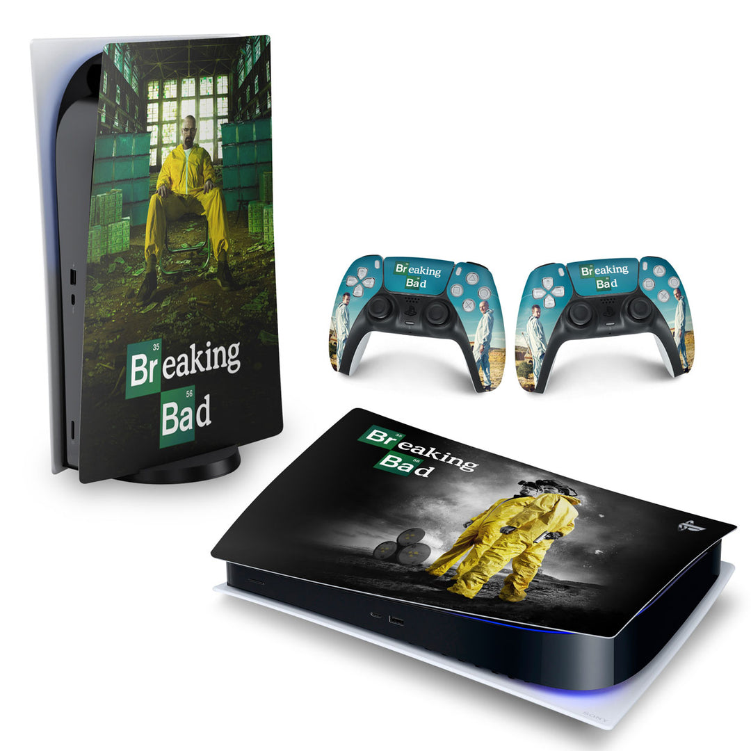 Skin Anti-Rage PS5 Fat Horizontal - Breaking Bad - Pop Arte Skins - foto 4