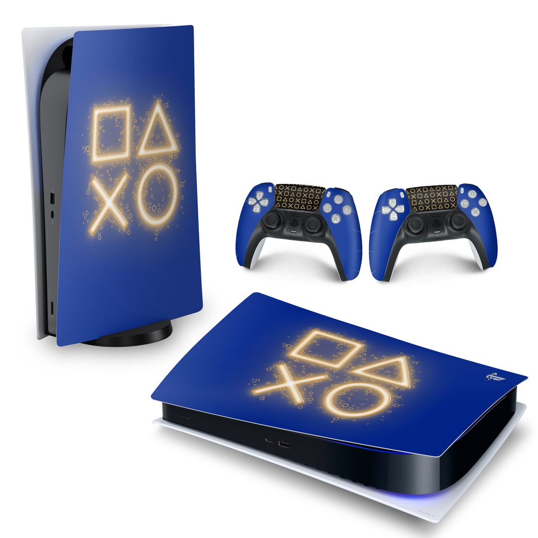 Skin Anti-Rage PS5 Fat Horizontal - Days Of Play Edição Limitada - Pop Arte Skins - foto 4