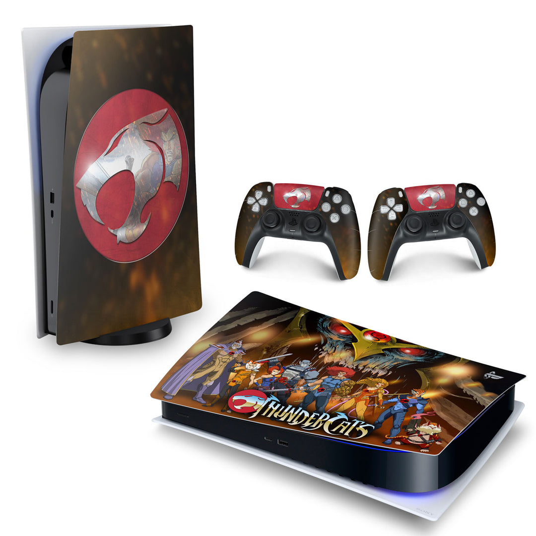 Skin Anti-Rage PS5 Fat Horizontal - Thundercats - Pop Arte Skins - foto 4