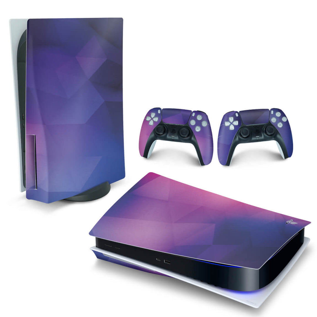 Skin Anti-Rage PS5 Fat Horizontal - Abstrato #92 - Pop Arte Skins