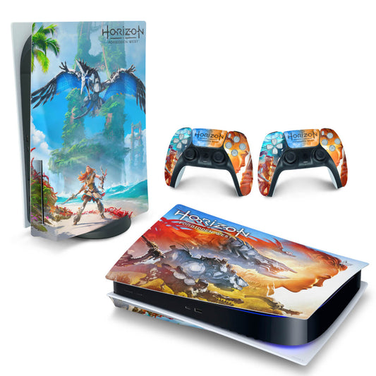 Skin Anti-Rage PS5 Fat Horizontal - Horizon Forbidden West