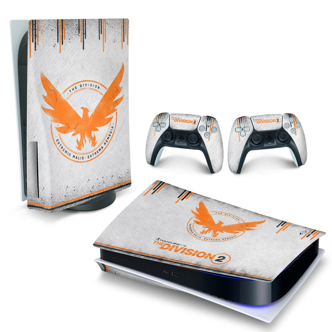 Skin Anti-Rage PS5 Fat Horizontal - The Division 2 - Pop Arte Skins