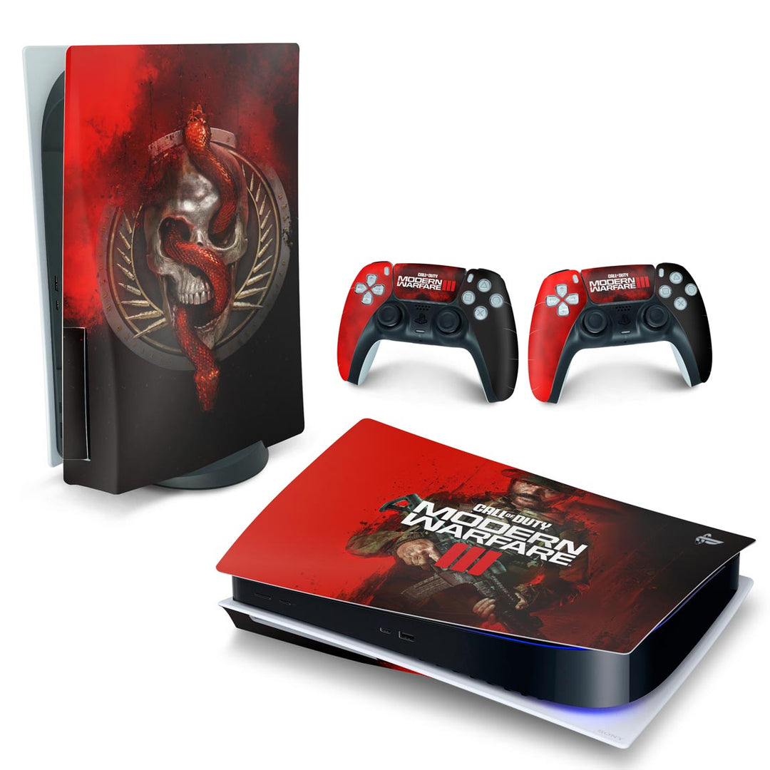 Skin Anti-Rage PS5 Fat Horizontal - Call Of Duty Modern Warfare III - Pop Arte Skins