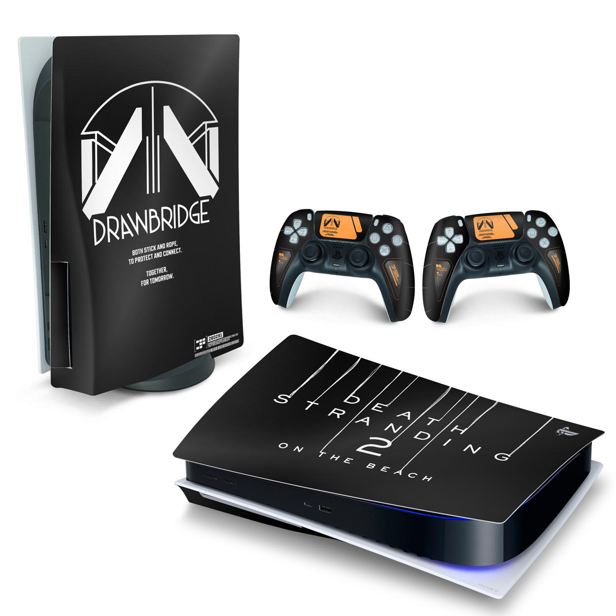 Skin Anti-Rage PS5 Fat Horizontal - Death Stranding 2