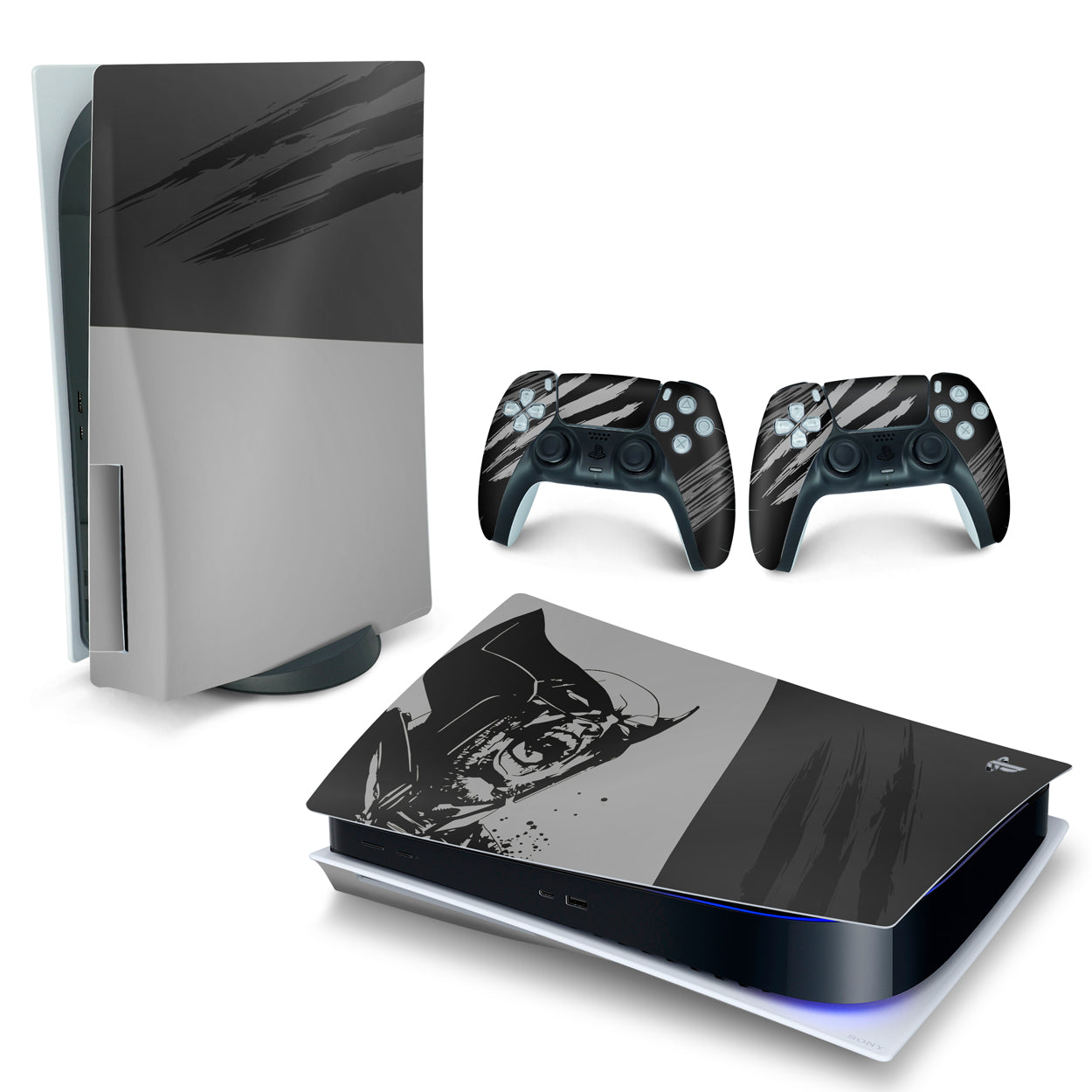 Skin Anti-Rage PS5 Fat Horizontal - Modelo 208