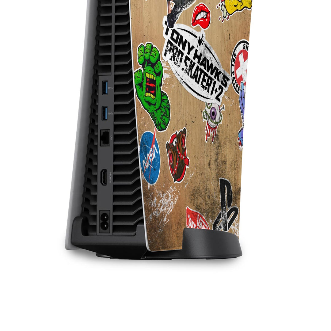 Skin Anti-Rage PS5 Fat Vertical - Tony Hawk's Pro Skater - Pop Arte Skins - foto 4