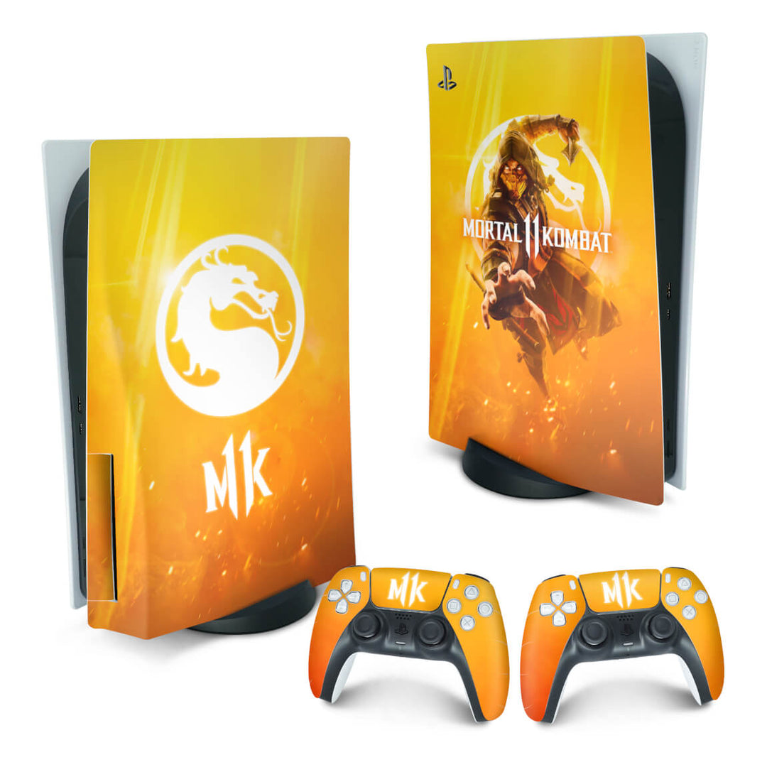 Skin Anti-Rage PS5 Fat Vertical - Mortal Kombat 11 - Pop Arte Skins