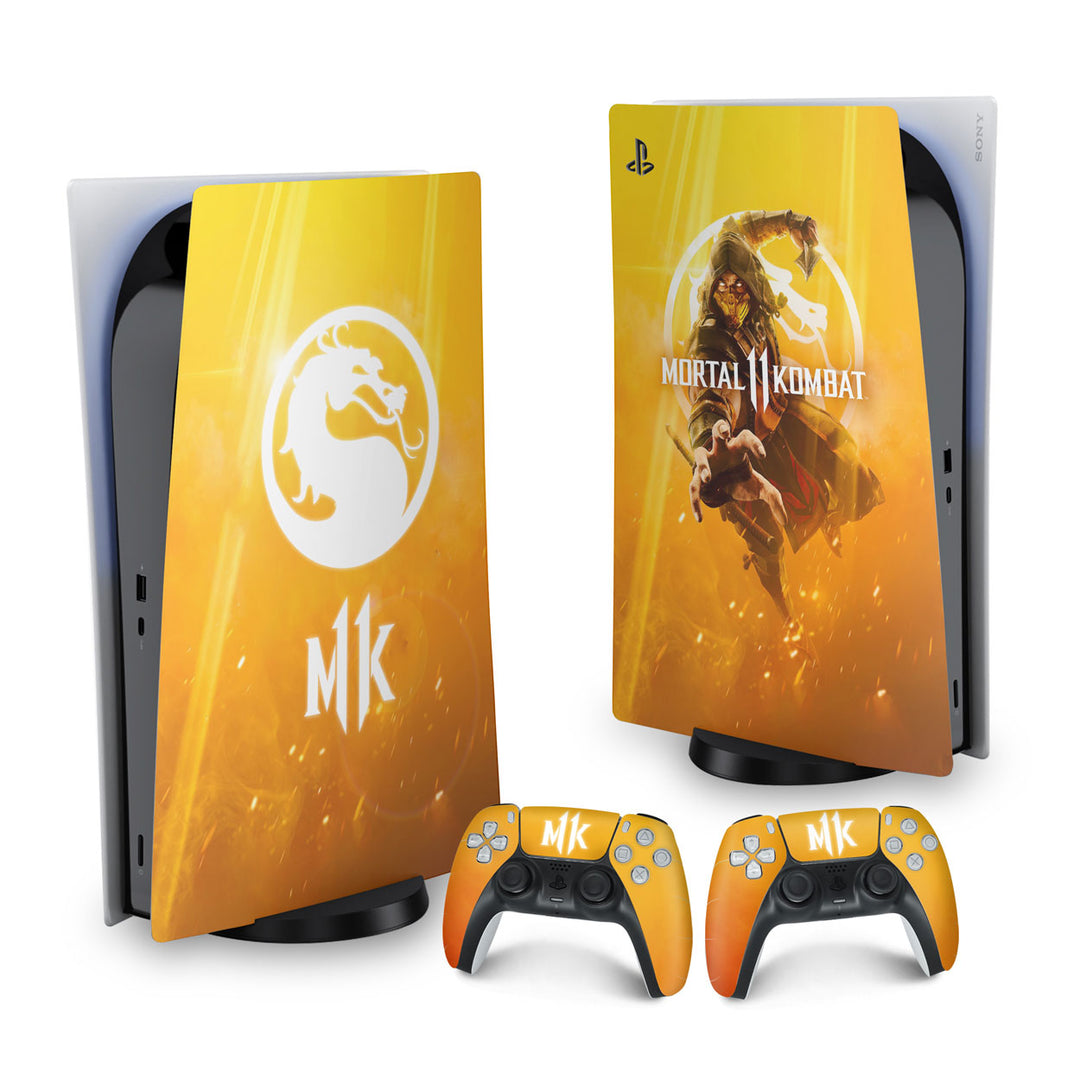 Skin Anti-Rage PS5 Fat Vertical - Mortal Kombat 11 - Pop Arte Skins - foto 9