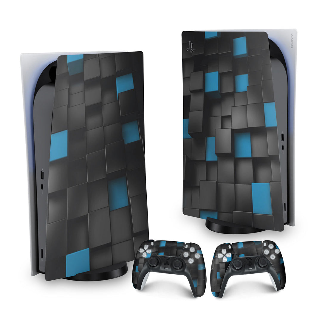 Skin Anti-Rage PS5 Fat Vertical - Cubos - Pop Arte Skins - foto 9