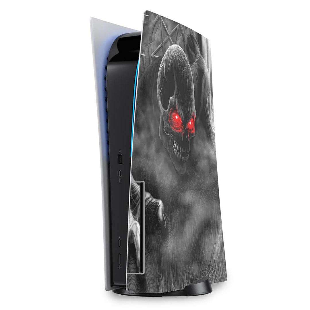 Skin Anti-Rage PS5 Fat Vertical - Caveira Skull - Pop Arte Skins - foto 5