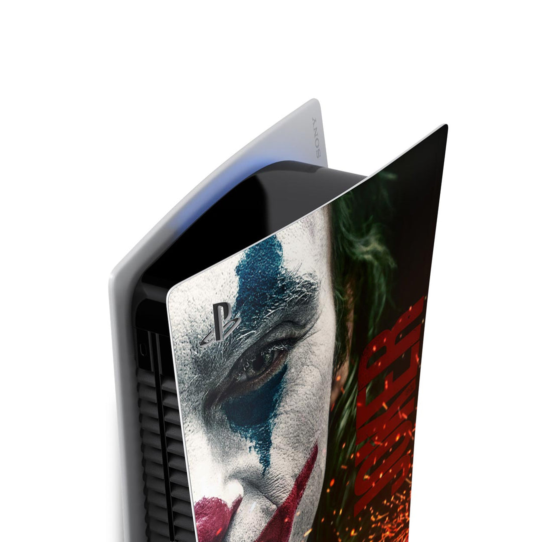 Skin Anti-Rage PS5 Fat Vertical - Joker Filme - Pop Arte Skins - foto 3