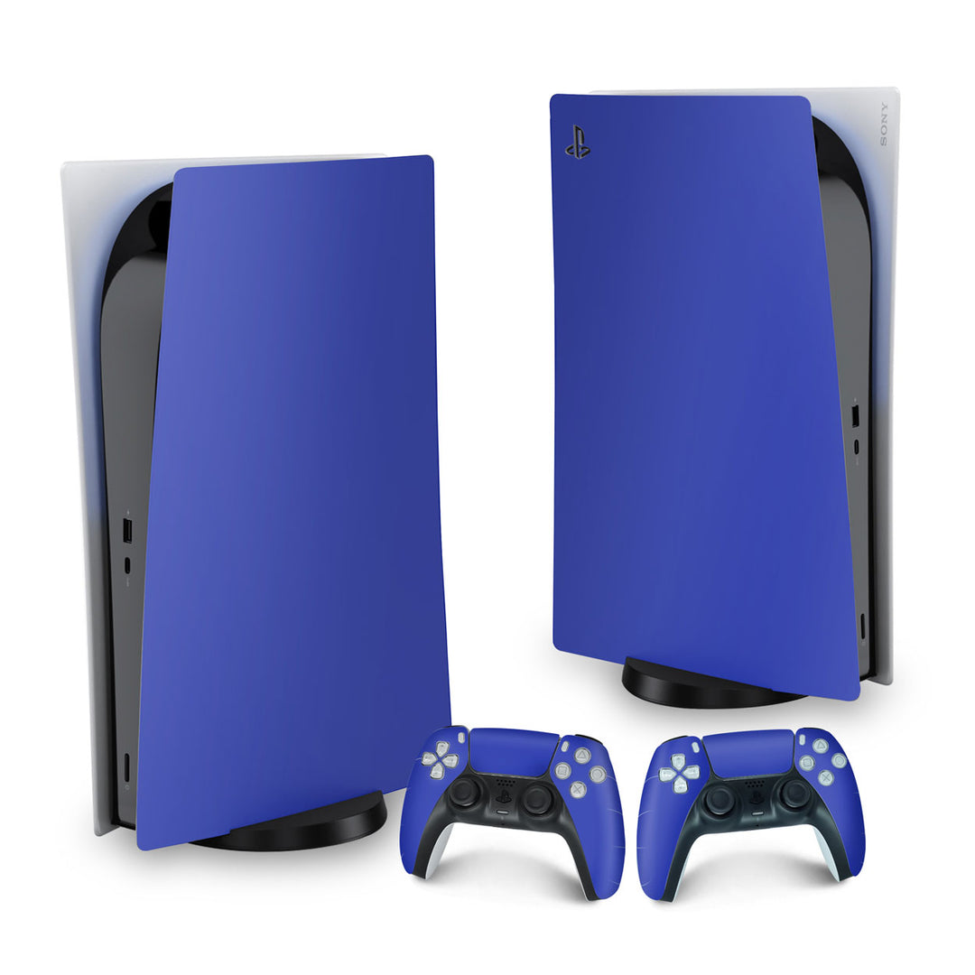 Skin Anti-Rage PS5 Fat Vertical - Azul Escuro - Pop Arte Skins - foto 4