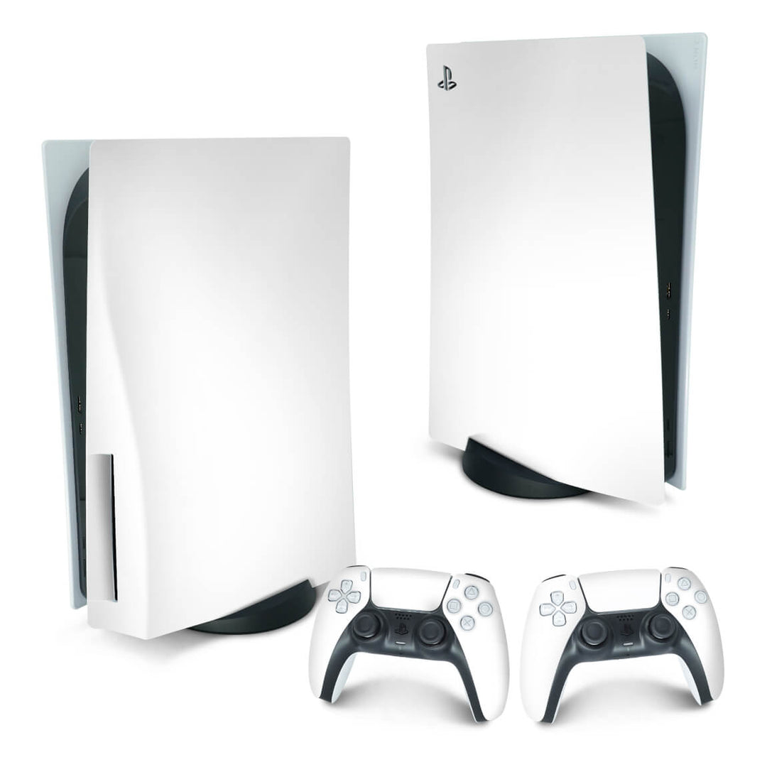 Skin Anti-Rage PS5 Fat Vertical - Branco - Pop Arte Skins