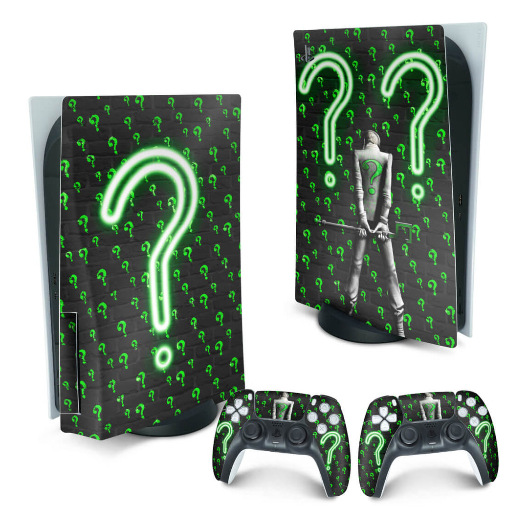 Skin Anti-Rage PS5 Fat Vertical - Charada - Pop Arte Skins
