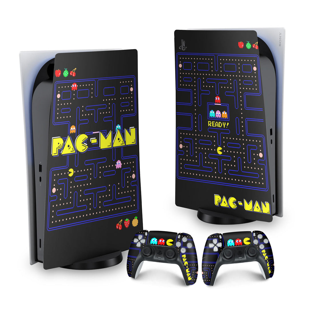 Skin Anti-Rage PS5 Fat Vertical - Pac Man - Pop Arte Skins - foto 9