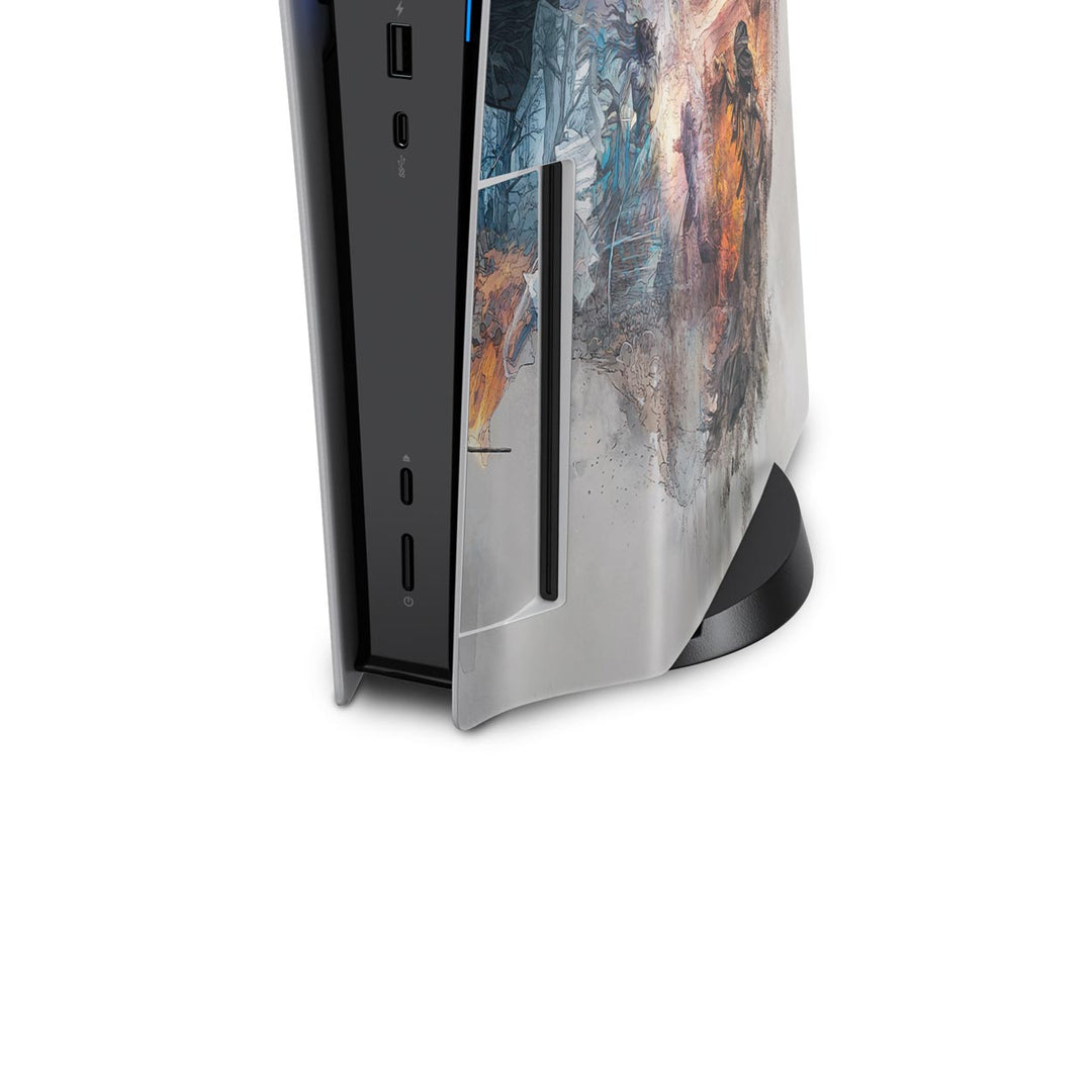 Skin Anti-Rage PS5 Fat Vertical - The Witcher 3 - Pop Arte Skins - foto 6