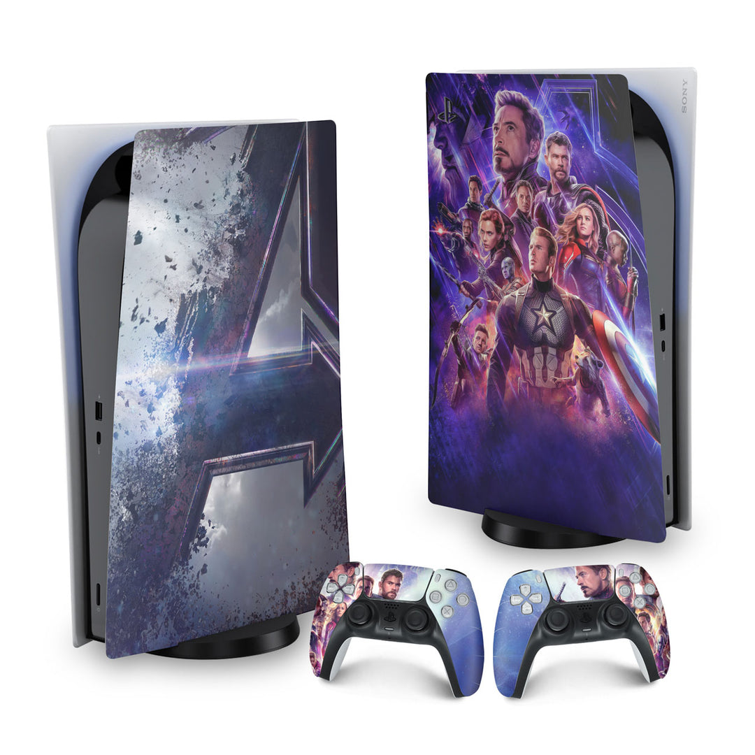 Skin Anti-Rage PS5 Fat Vertical - Vingadores Ultimato Endgame - Pop Arte Skins - foto 9