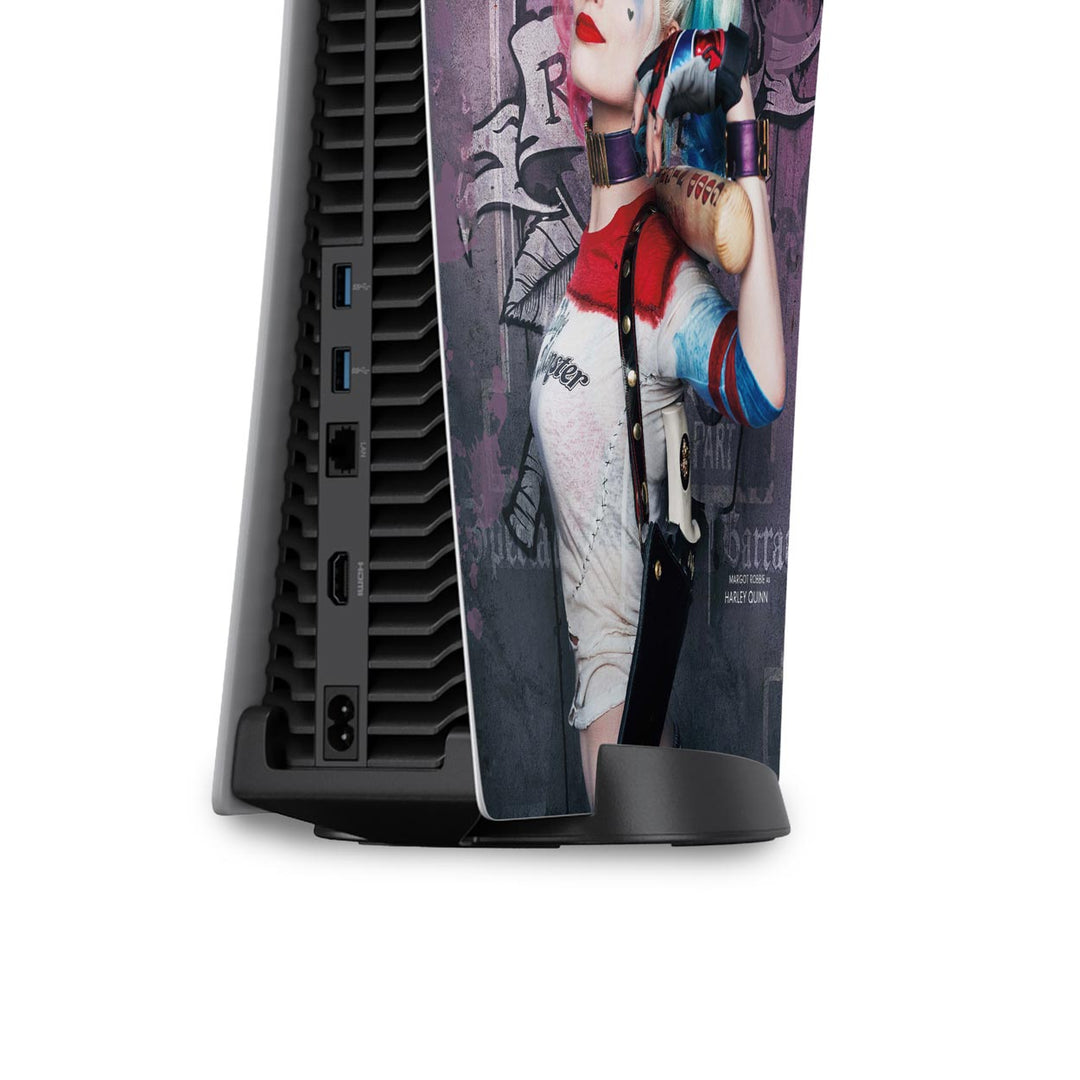 Skin Anti-Rage PS5 Fat Vertical - Arlequina Harley Quinn - Pop Arte Skins - foto 4