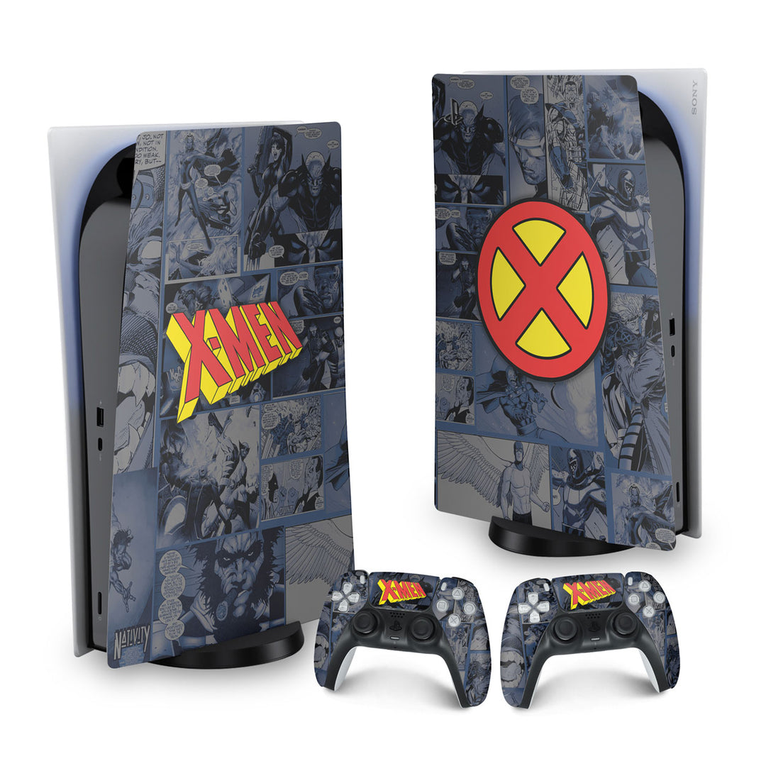 Skin Anti-Rage PS5 Fat Vertical - X-Men Comics - Pop Arte Skins - foto 9