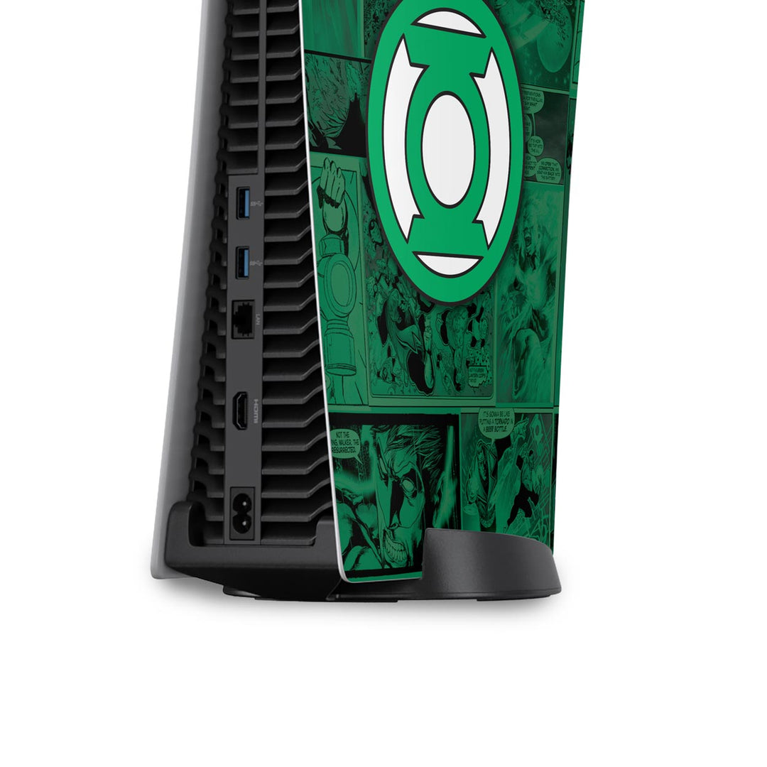 Skin Anti-Rage PS5 Fat Vertical - Lanterna Verde Comics - Pop Arte Skins - foto 4