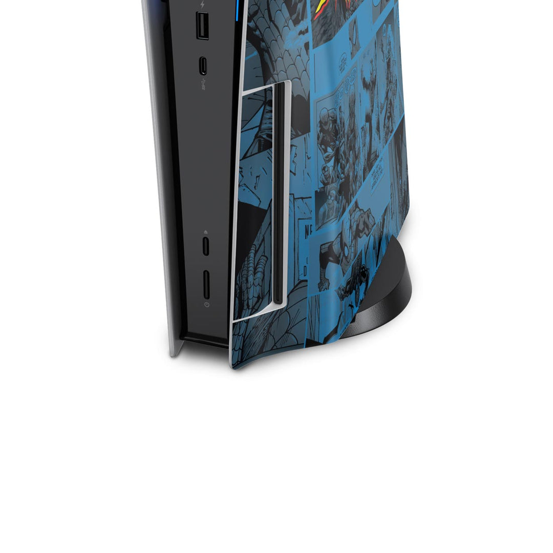 Skin Anti-Rage PS5 Fat Vertical - Homem-Aranha Spider-Man Comics - Pop Arte Skins - foto 6