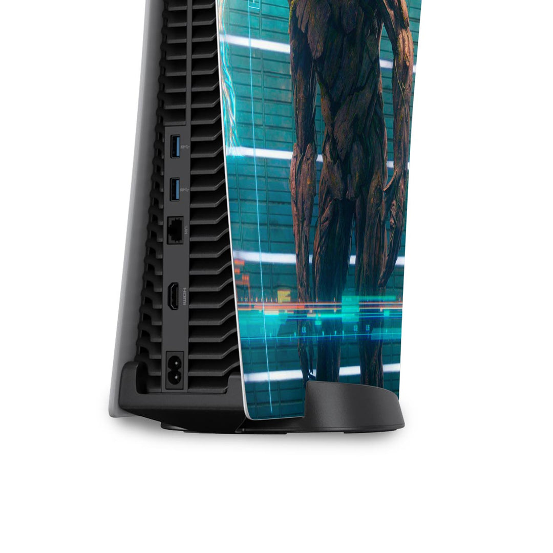 Skin Anti-Rage PS5 Fat Vertical - Baby Groot - Pop Arte Skins - foto 4
