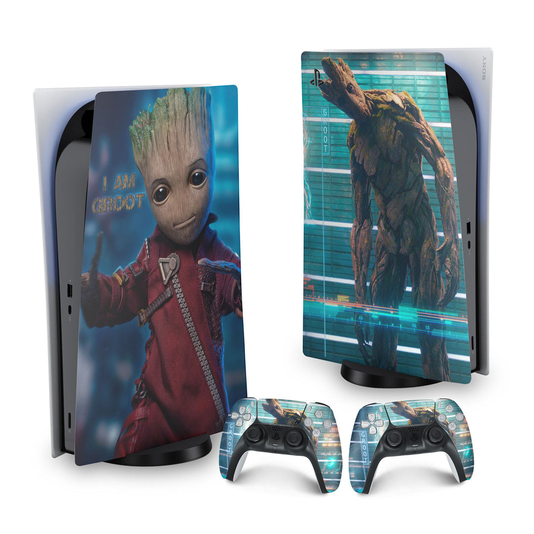 Skin Anti-Rage PS5 Fat Vertical - Baby Groot - Pop Arte Skins - foto 9