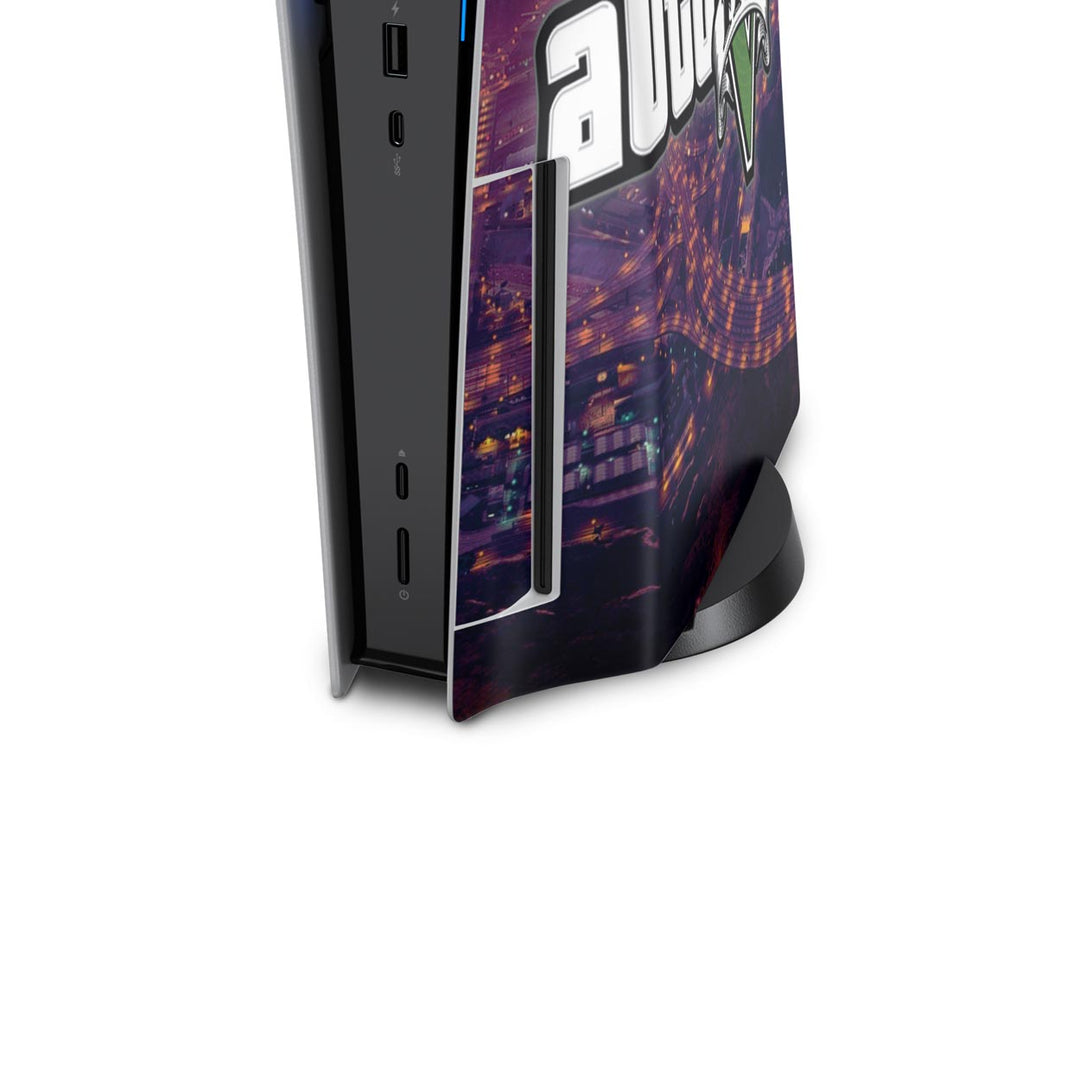 Skin Anti-Rage PS5 Fat Vertical - GTA V - Pop Arte Skins - foto 6