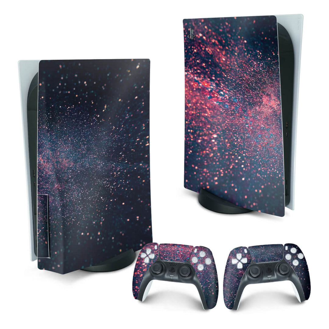 Skin Anti-Rage PS5 Fat Vertical - Abstrato #97 - Pop Arte Skins