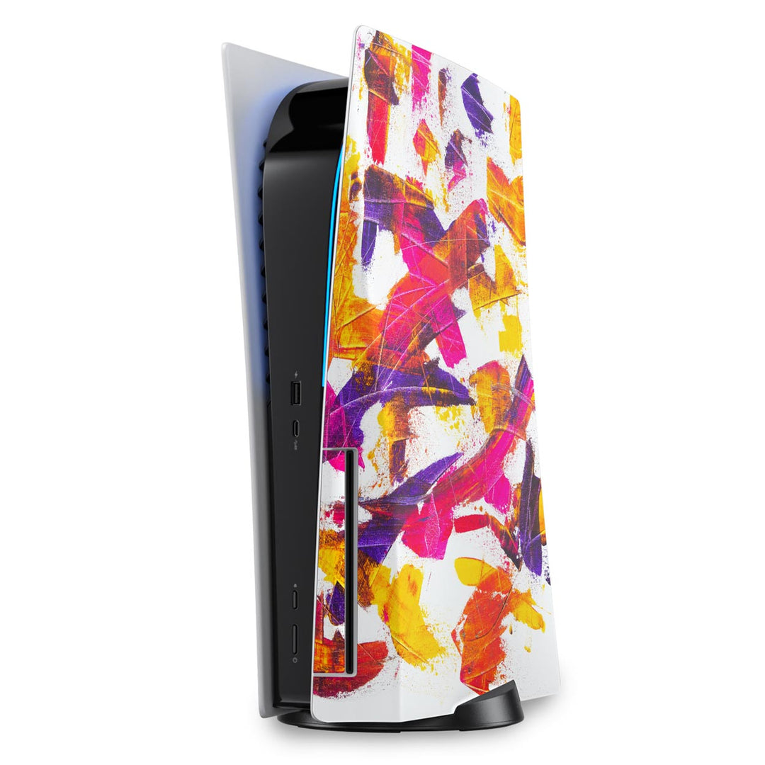 Skin Anti-Rage PS5 Fat Vertical - Abstrato #103 - Pop Arte Skins - foto 5
