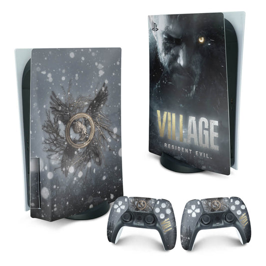 Skin Anti-Rage PS5 Fat Vertical - Resident Evil Village