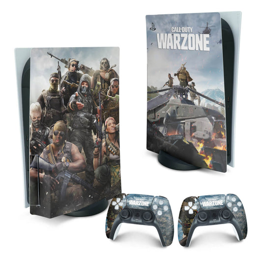 Skin Anti-Rage PS5 Fat Vertical - Call of Duty Warzone